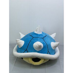 Nintendo Mario Kart Blue Spiny Shell Plush Pillow